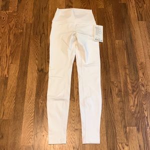 lululemon athletica White Leggings size 4